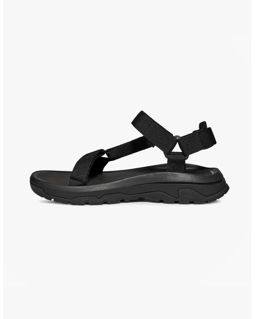 Teva Black Hurricane Xlt3 Cross Strap Sandals for men