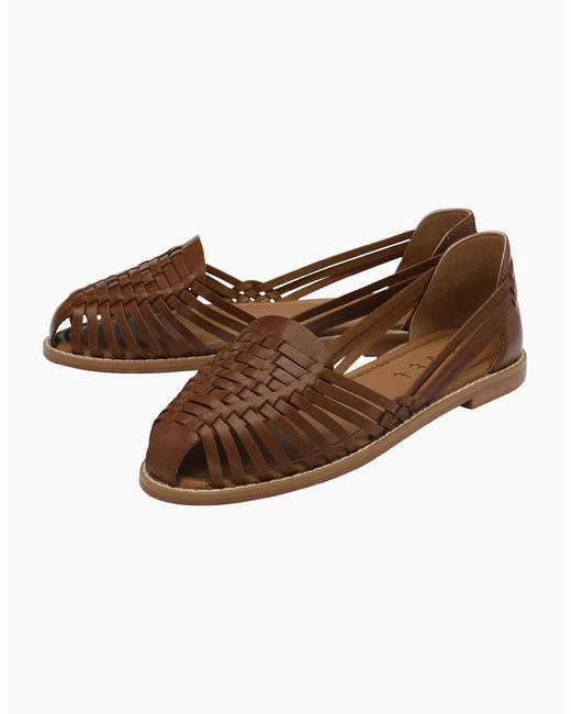 Ravel Brown Glant Sandals