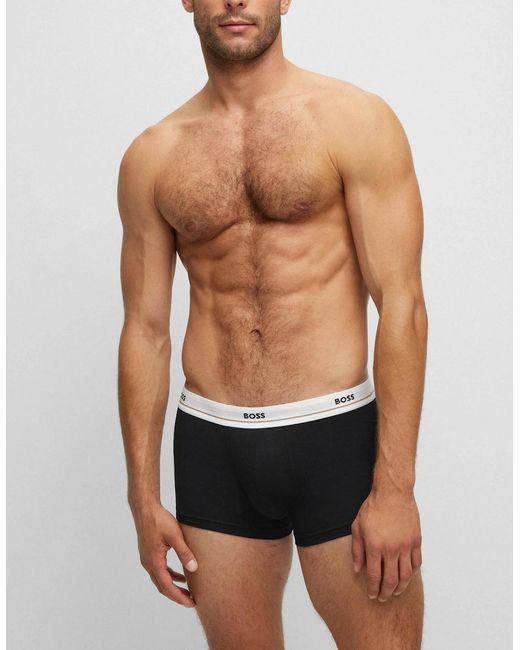Boss Black Boss 5 Pack Essential Trunks Nos for men