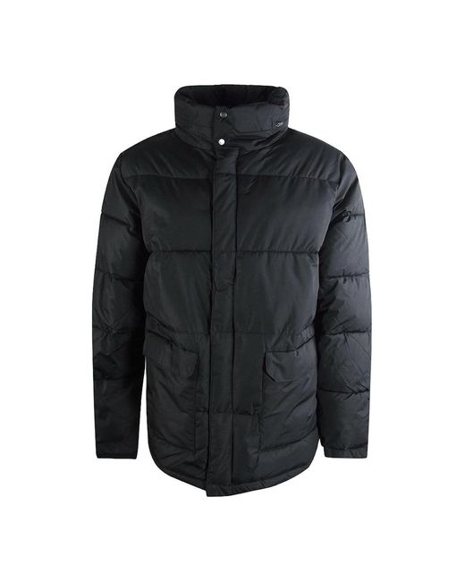 Aquascutum Black Active Puffer Jacket for men
