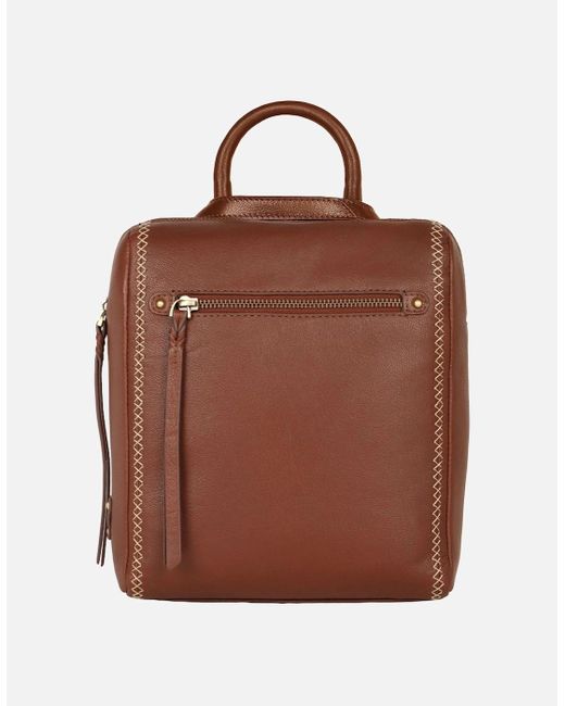 Lakeland Leather Brown Castlerigg Backpack
