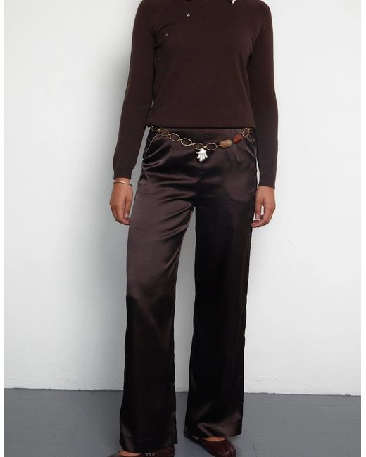 No Emotions UK Purple The Naomi Trousers