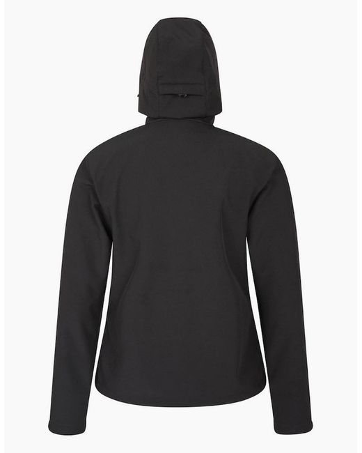 Mountain Warehouse Black Ladies Exodus Breathable Soft Shell Jacket