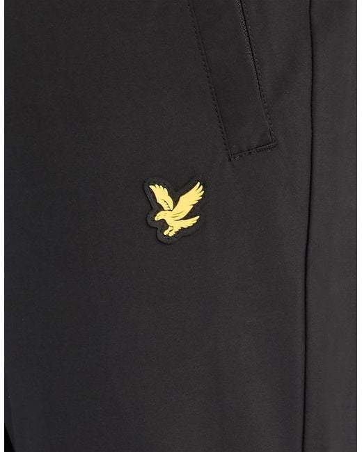Lyle & Scott Black Sports Track Pants for men