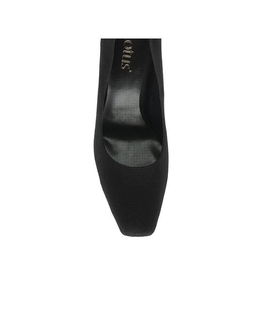 Lotus Black Cassidy Court Shoes
