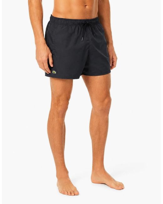 Lacoste Blue Quick-Dry Swim Shorts for men