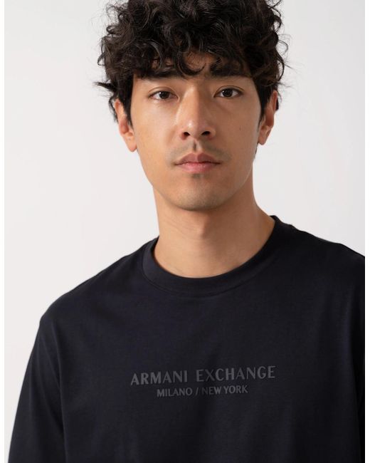 ARMANI EXCHANGE Black T-Shirt Xm001280-Af10361 for men