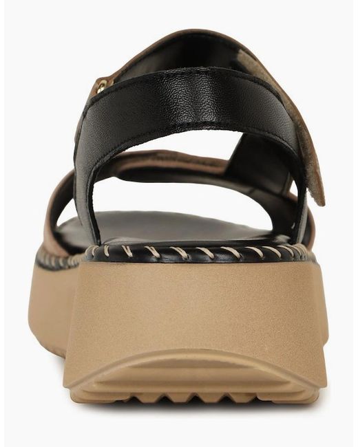 Gabor Brown Foam Sandals