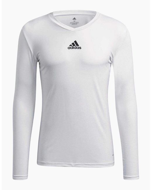 Adidas White Team Base T-Shirt for men