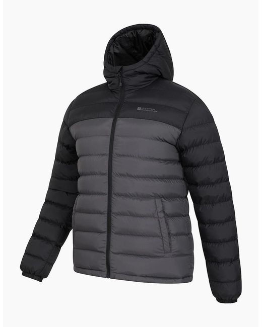 Mountain Warehouse Black Seasons Ii Padded Jacket for men