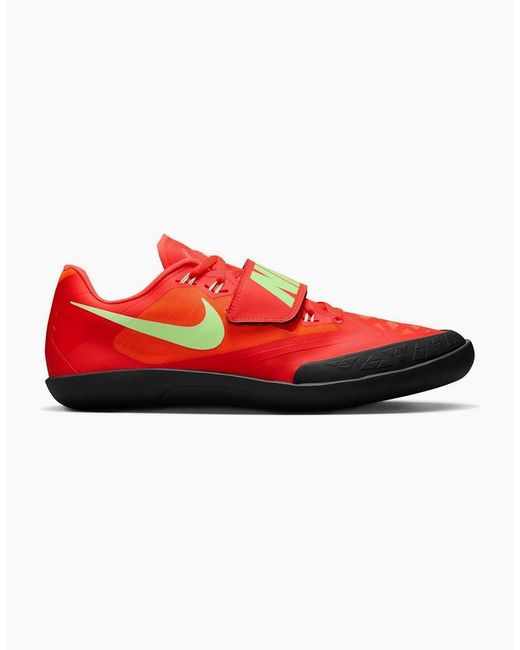 Nike Red Zoom Sd 4 Track Running Spikes for men
