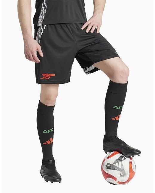 Adidas Gray Afc Football Soccer Athletic Shorts for men