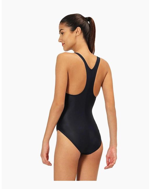 Speedo Black Ladies Eco Endurance+ Costume One Piece Swimsuit
