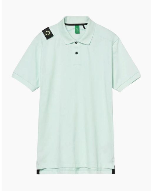 Ma Strum Blue Volt Ss Frost Jersey Polo for men