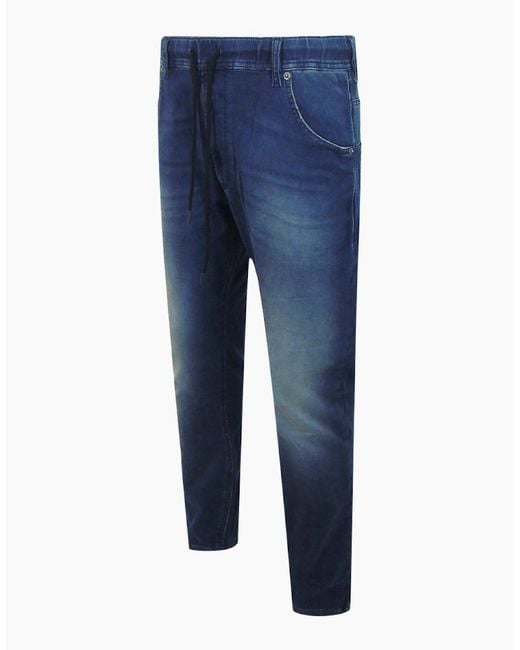 DIESEL Blue Krooley-Ne Dark Jeans for men