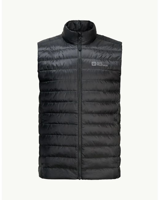 Jack Wolfskin Gray Pilvi Down Vest for men