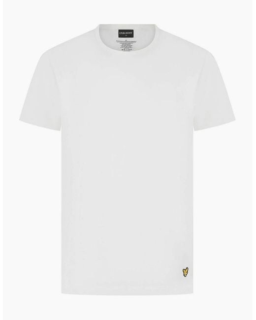 Lyle & Scott White Charlie Loungewear Set for men