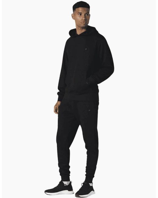 883 Police Black Donlon Notver Slim Fit Hooded Tracksuit for men