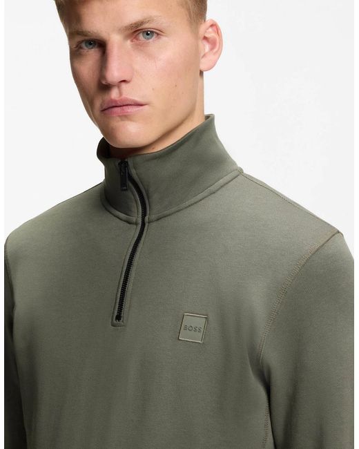 Boss Green Boss Zetrust 1/4 Zip Sweatshirt for men