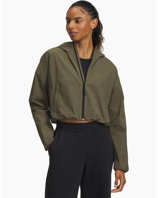 Under Armour Green Unstoppable Woven Jacket
