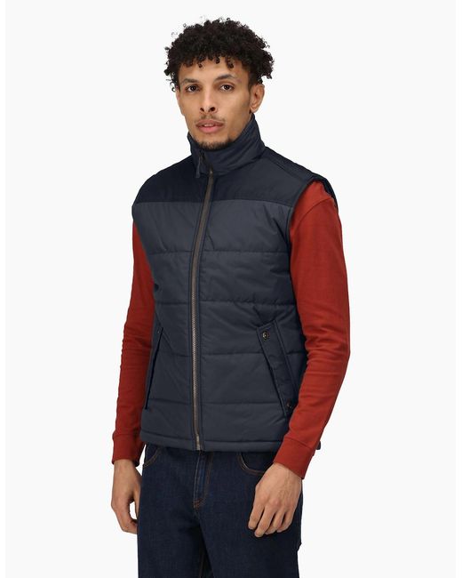 Regatta Blue Professional Standout Altoona Insulated Bodywarmer Jacket for men
