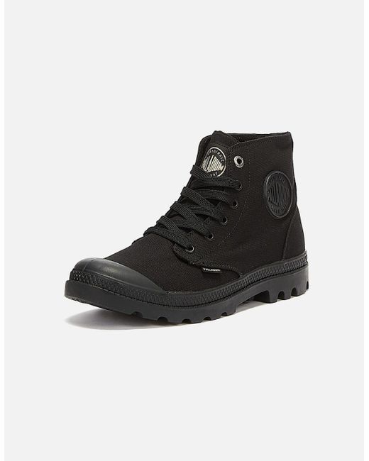 Palladium Black Pampa Hi Mono Chrome Boots