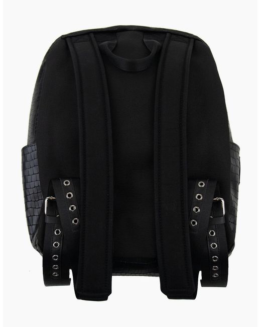 Giuseppe Zanotti Black Signature Borse Carry Backpack for men