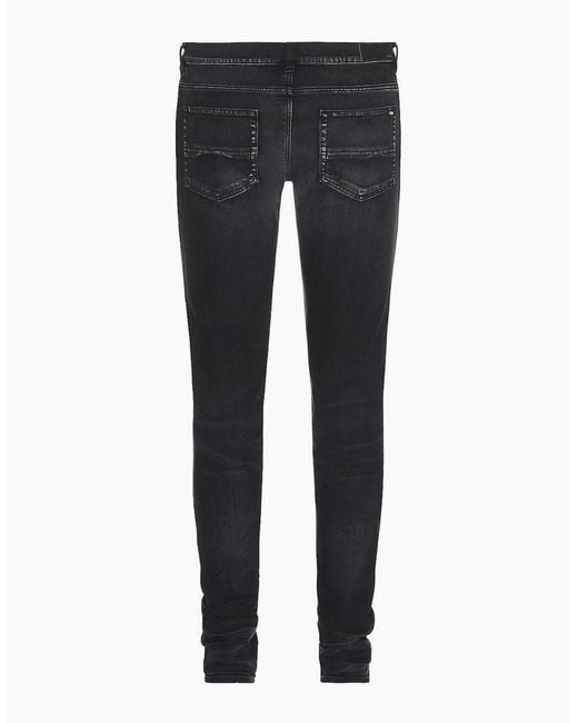 Amiri Black Slim Fit Thrasher Plus Aged Denim Jeans for men