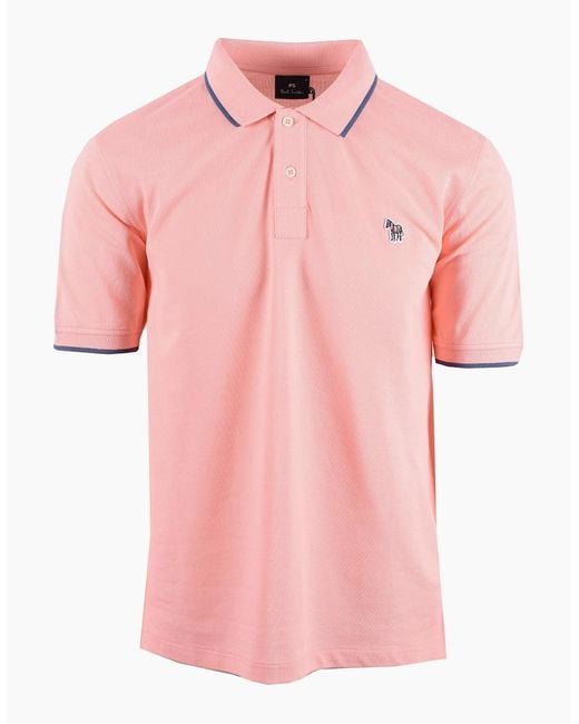 Paul Smith Red Reg Fit Polo Shirt for men