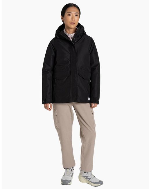 Craghoppers Blue Ladies Sally Co2 Renu Technology Waterproof Jacket