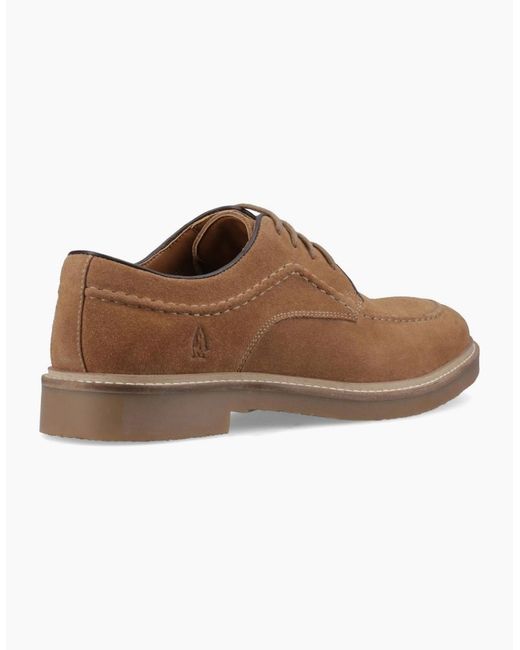 Hush Puppies Brown Genny Lace Up Shoes for men