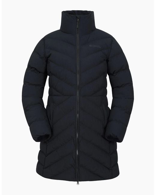 Mountain Warehouse Blue Ladies Anmore Padded Jacket
