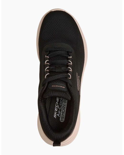Skechers Black Skech-Lite Pro 2.0 Polyester /Rose Trainers