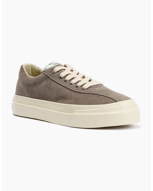 Stepney Workers Club Gray Dellow L Suede Trainers