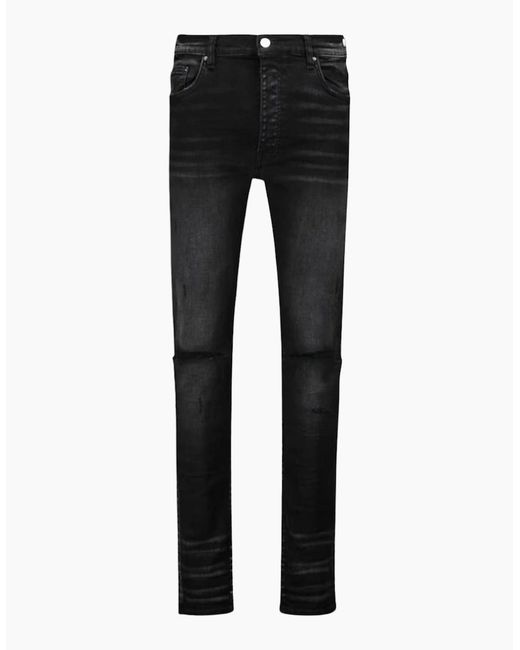 Amiri Black Slash Aged Jeans for men