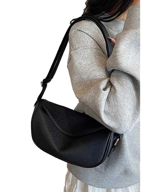 XY London Black Ladies Helen Shoulder Bag