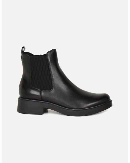Caprice Black Polly Chelsea Boots