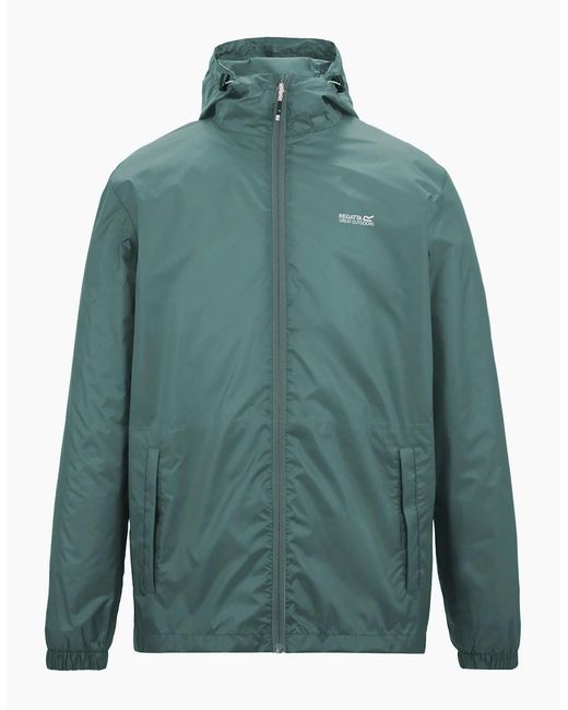 Regatta Green Pack It Iii Waterproof Jacket for men