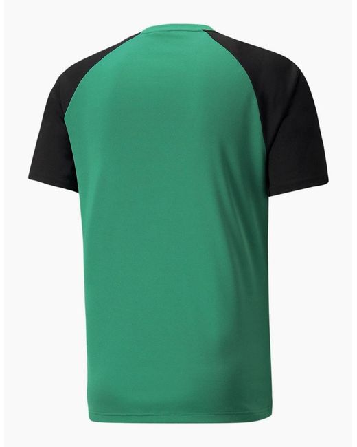 PUMA Green Teampacer Jersey T-Shirt for men