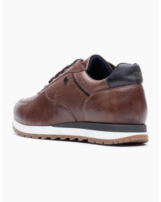Base London Purple Lancaster Trainers for men