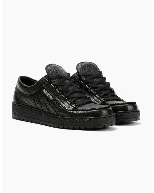 Mephisto Black Mamouth 714 Leather Shoes for men