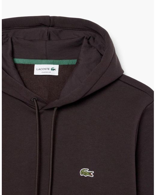 Lacoste Black Sh9623 Overhead Hood