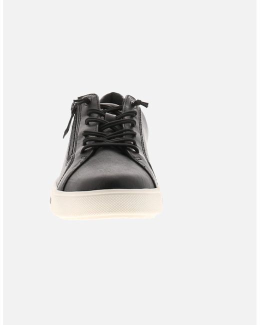 Jana Black Pumps Trainers Polly Lace Up Uk Size