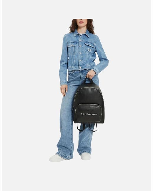 Calvin Klein Black Sculpted Campus Bp40 Backpack