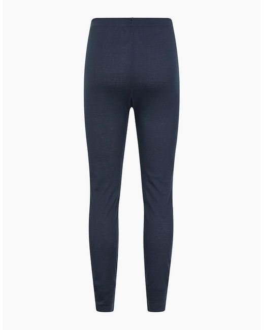 Mountain Warehouse Blue Talus Base Layer Bottoms for men