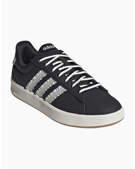 Adidas Black Grand Court 3.0 Trainers for men