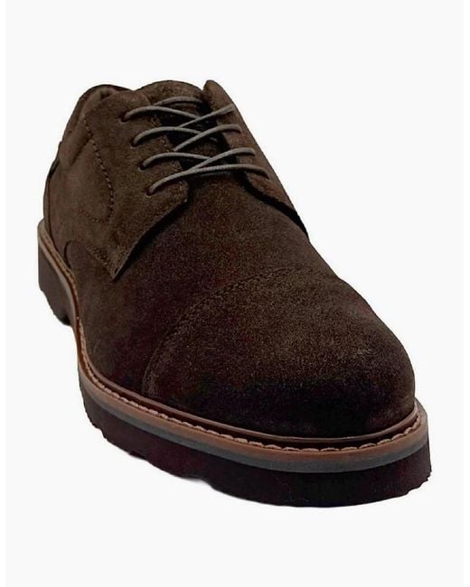 Rockport Black Charlee Toe Cap Shoes for men