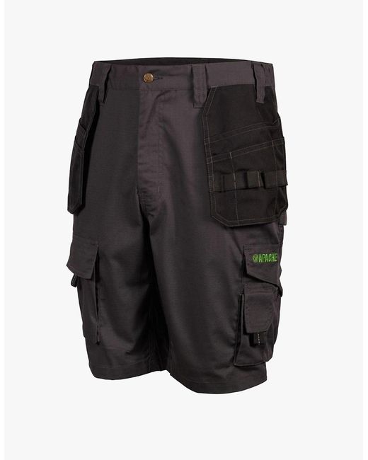 Apache Black Apkht Shorts for men