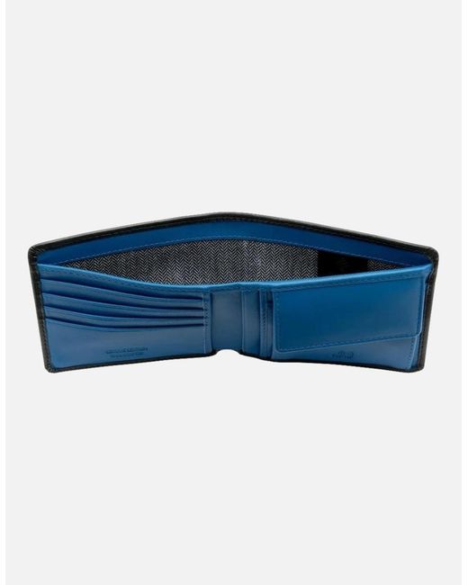 Loake Black Barclay Wallet for men