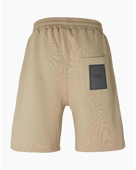 Mallet Natural Fleece Jogger Shorts for men